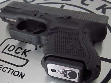 This Glock is just one of a couple of handguns for women that can fit in a woman's purse.