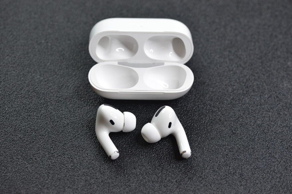 Apple AirPods Pro 2nd Generation with case.